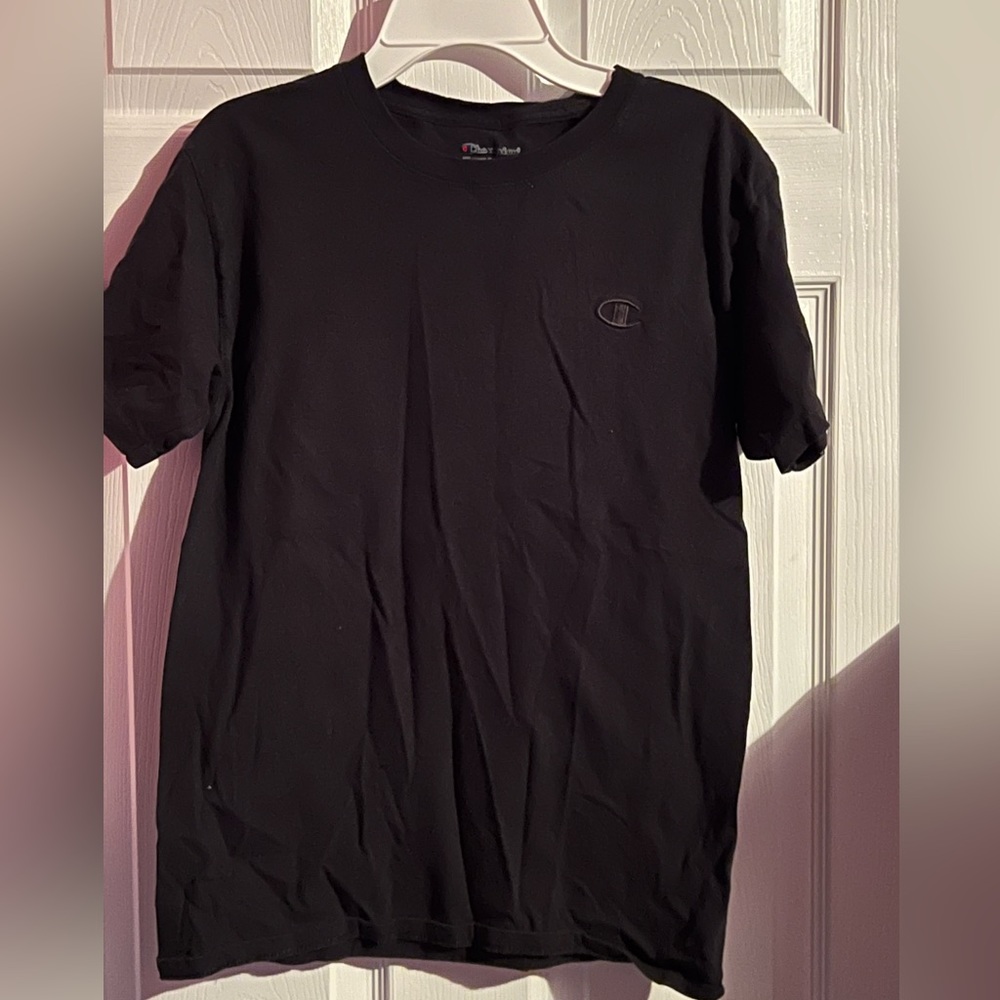 black champion shirt